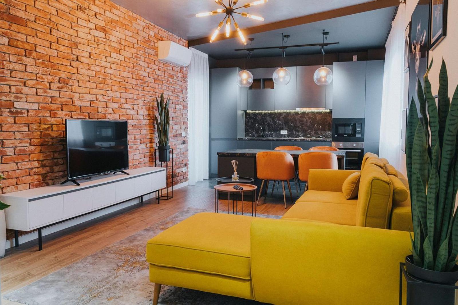 公寓 Charlotte Piata Unirii - Free Private Parking 2bedrooms